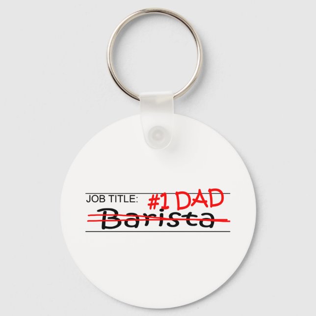 Chaveiro Job Pai Barista (Frente)