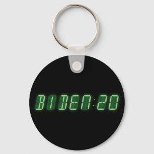 Chaveiro Joe Biden 2020 Digital Clock