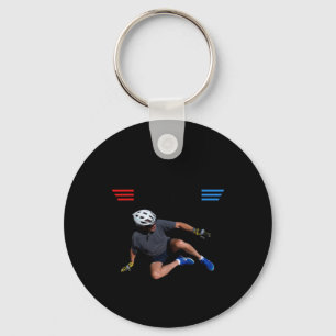 Chaveiro Joe Biden Caindo Da Bicicleta Biden Bike Meme Funn