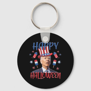 Chaveiro Joe Biden Confusa Feliz 4º Do Halloween Quarto O