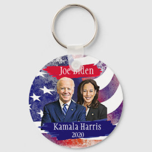Chaveiro Joe Biden e Kamala Harris Carro Eleitoral 2020