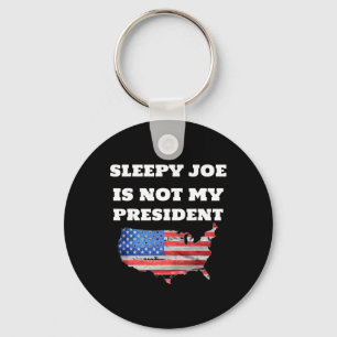 Chaveiro Joe Biden Não É Meu Presidente Harris Eleição Dos