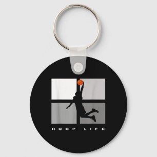 Chaveiro Jogada de basquete de Hoop Life Men