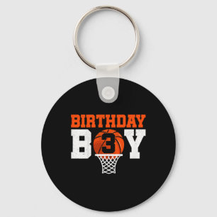 Chaveiro Jogador de basquete infantil de 3 anos