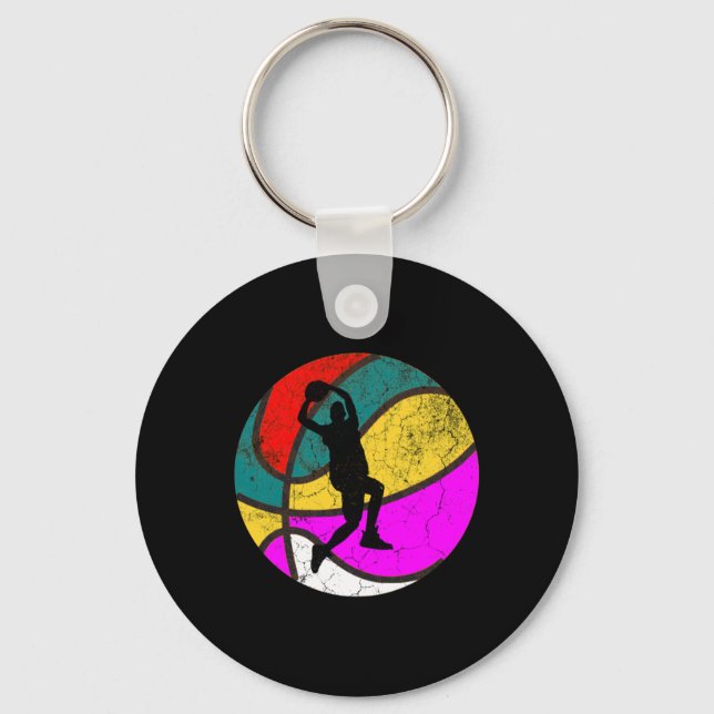 Chaveiro Jogador de basquete - Presente Retroativo 1 (Frente)