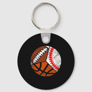 Chaveiro Jogador de basquetebol de futebol americano Funny