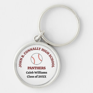 Chaveiro Jogador de Beisebol Personalizado da Escola de Ens