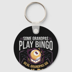 Chaveiro Jogador de Bola do Vovô 8, Piscina Mens Billiards