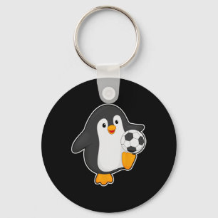 Chaveiro Jogador de Futebol de Pinguim Futebol Esportes