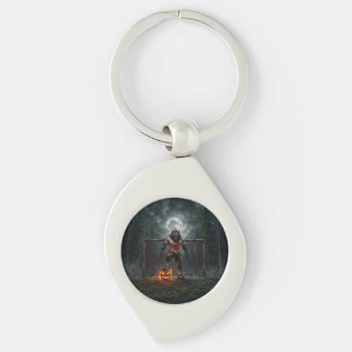 Chaveiro Jogador de Futebol Lobisomem Arte de Terror de Hal
