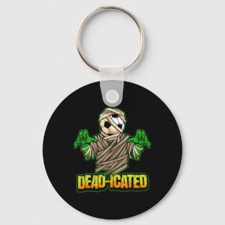 Chaveiro Jogador de Futebol Zumbi Futebol Assustador Hallow