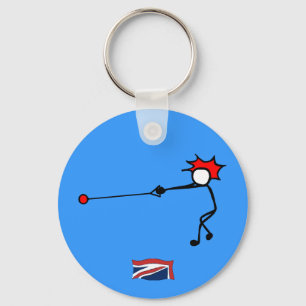 Chaveiro Jogador de martelo Stick With Sport UK