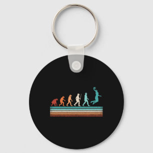 Chaveiro Jogador de Retro-Basquete para Evolução do Futebol