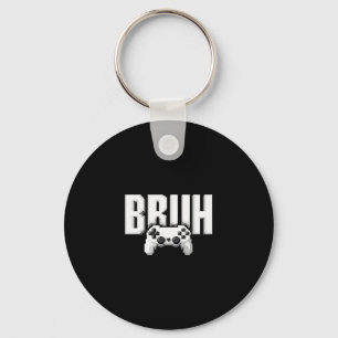 Chaveiro Jogador de Vídeo Engraçado Bruh Controle de Jogo P