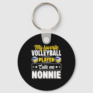 Chaveiro Jogador de vôlei favorito chama nonnie de mãe
