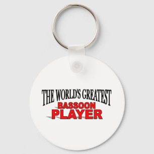 Chaveiro Jogador do fagote do mundo o grande