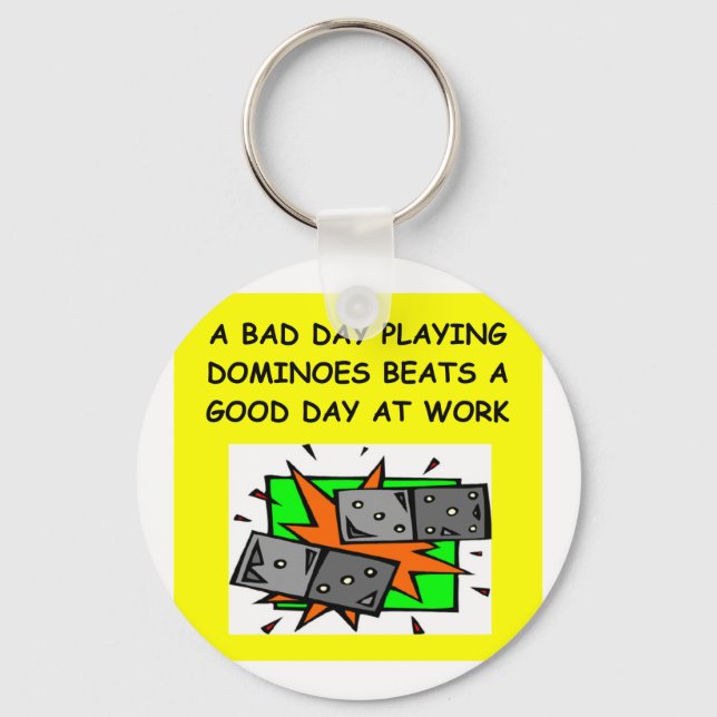 Chaveiro jogador DOMINOES (Frente)