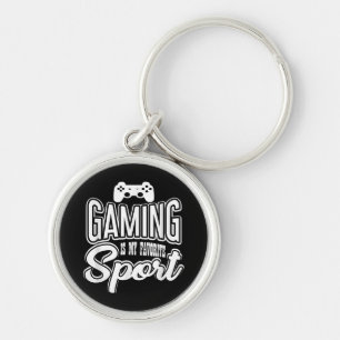 Chaveiro Jogador - Jogos É Meu Esporte Favorito