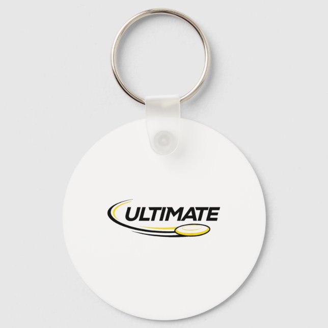 Chaveiro Jogador Profissional de Golfe de Disco de Ultimate (Frente)