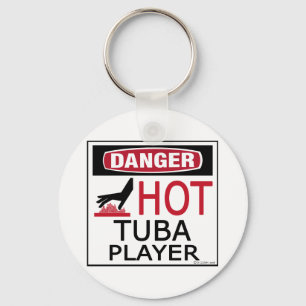 Chaveiro Jogador quente da tuba