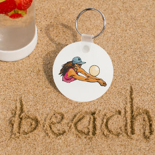 Chaveiro Jogadora de Voleibol Feminino