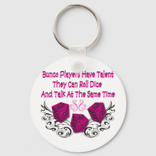 Chaveiro jogadores de bunco têm talento #2