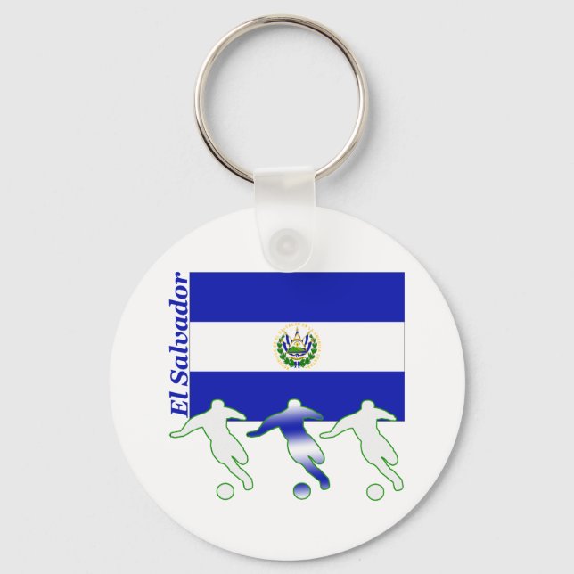 Chaveiro Jogadores de futebol - El Salvador (Frente)