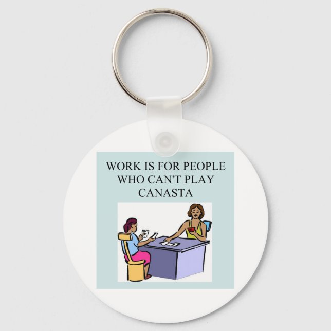 Chaveiro jogadores de jogos do canasta) (Frente)