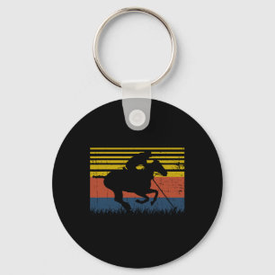 Chaveiro Jogadores de Polo Cavalo Ancorado Equestre