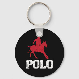 Chaveiro Jogadores de Polo Cavalo Ancorado Equestre