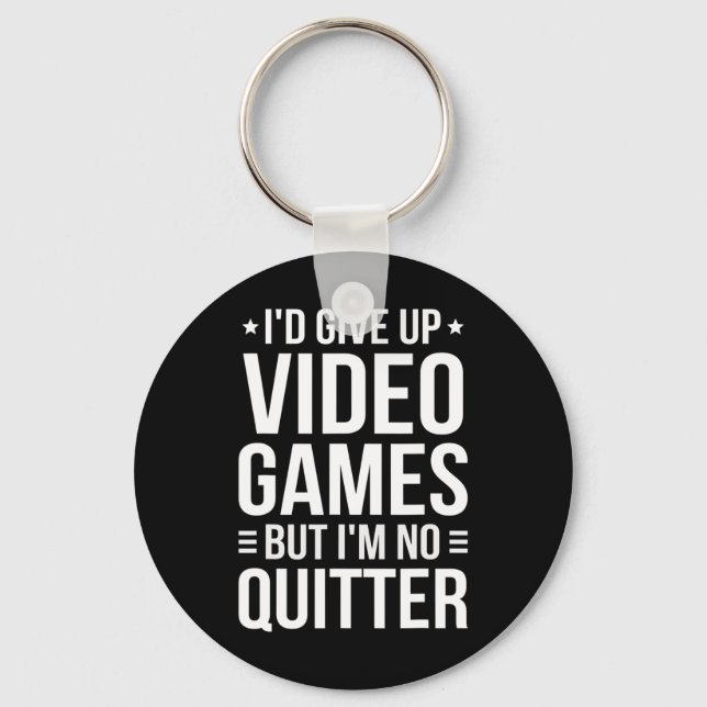 Chaveiro Jogando Video Games - Meme de Jogador de Vídeo Gam (Frente)