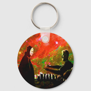 Chaveiro Jogando xadrez com a morte