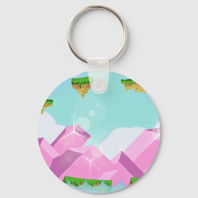 Chaveiro Jogo da Plataforma Retroativa (Frente)