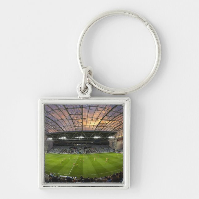 Chaveiro Jogo de futebol, Forsyth Barr Stadium, Dunedin (Frente)