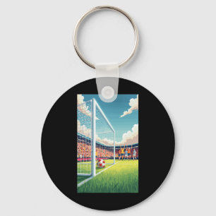 Chaveiro Jogo de Futebol Ll Esporte Campo de Jogo Chute Liv