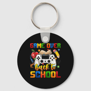 Chaveiro Jogo Divertido Acabou De Volta à Escola Gamer Cria