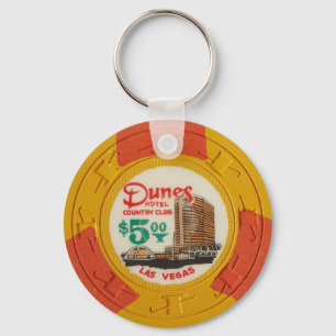 Chaveiro Jogo do casino da microplaqueta de póquer de Las