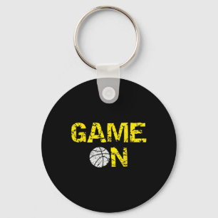 Chaveiro Jogo em Bysketbyll; Blue Black Yellow Dourada Team