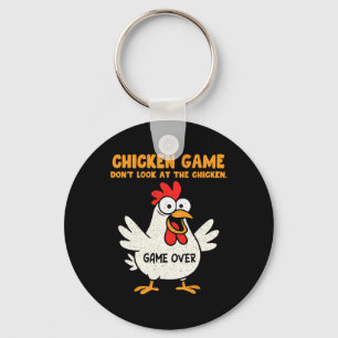 Chaveiro Jogo Engraçado de Frango Não Olhe para o Frango An