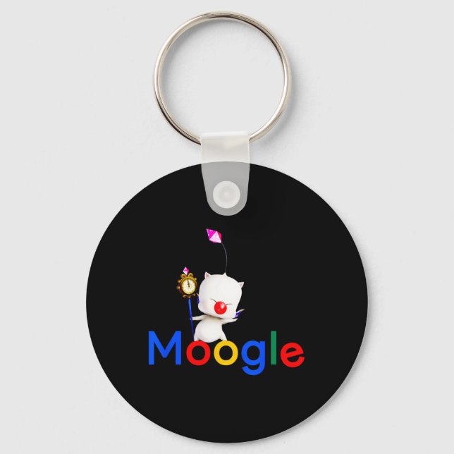 Chaveiro Jogo Kawaii Moogle Kupo Gamer Jogo (Frente)