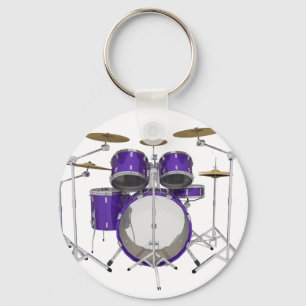 Chaveiro Jogo roxo do cilindro:
