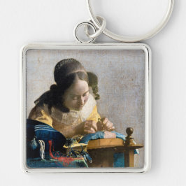 Chaveiro Johannes Vermeer - O Lacemaker