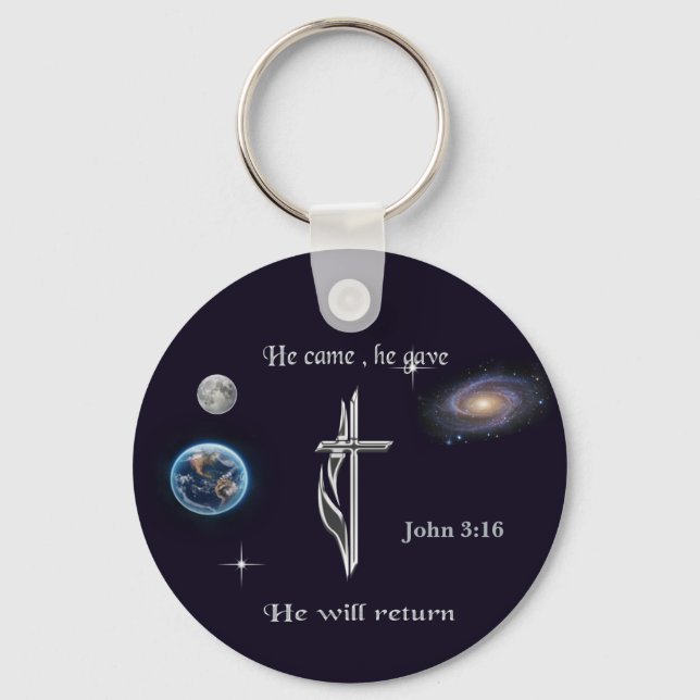 Chaveiro John 3:16 (Frente)