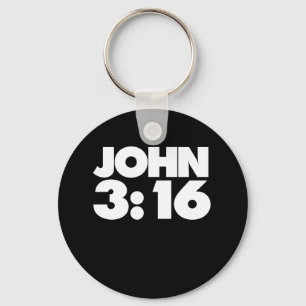 Chaveiro John 3:16 bíblias para cristãos