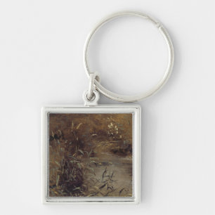 Chaveiro John Constable   apressa-se por uma piscina,