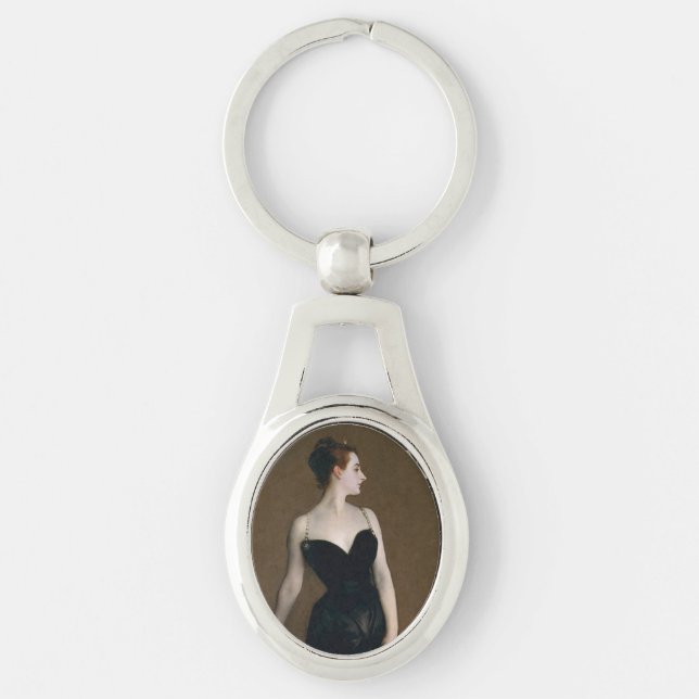 Chaveiro John Singer Sargent Retrato Madame X Mal-humorado (Frente)