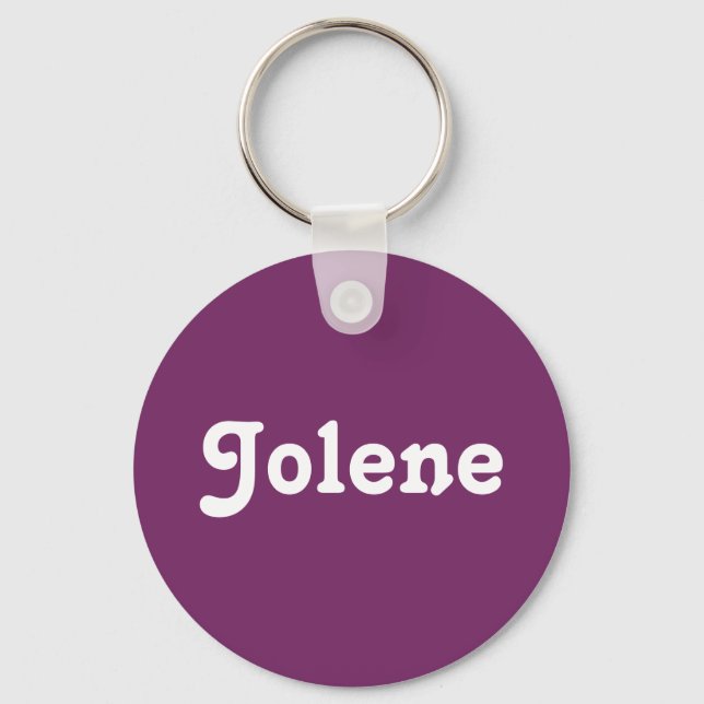 Chaveiro Jolene de cadeia-chave (Frente)