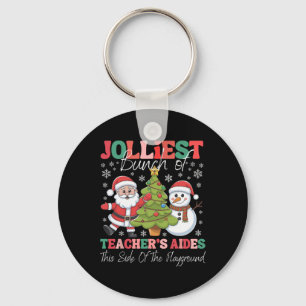 Chaveiro Jolliest Teacher's Aides Christmas Playground Funn