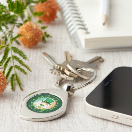 Chaveiro Jolly Ginger Tabby Irish Cheer