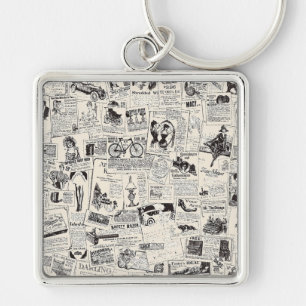 Chaveiro Jornal Vintage